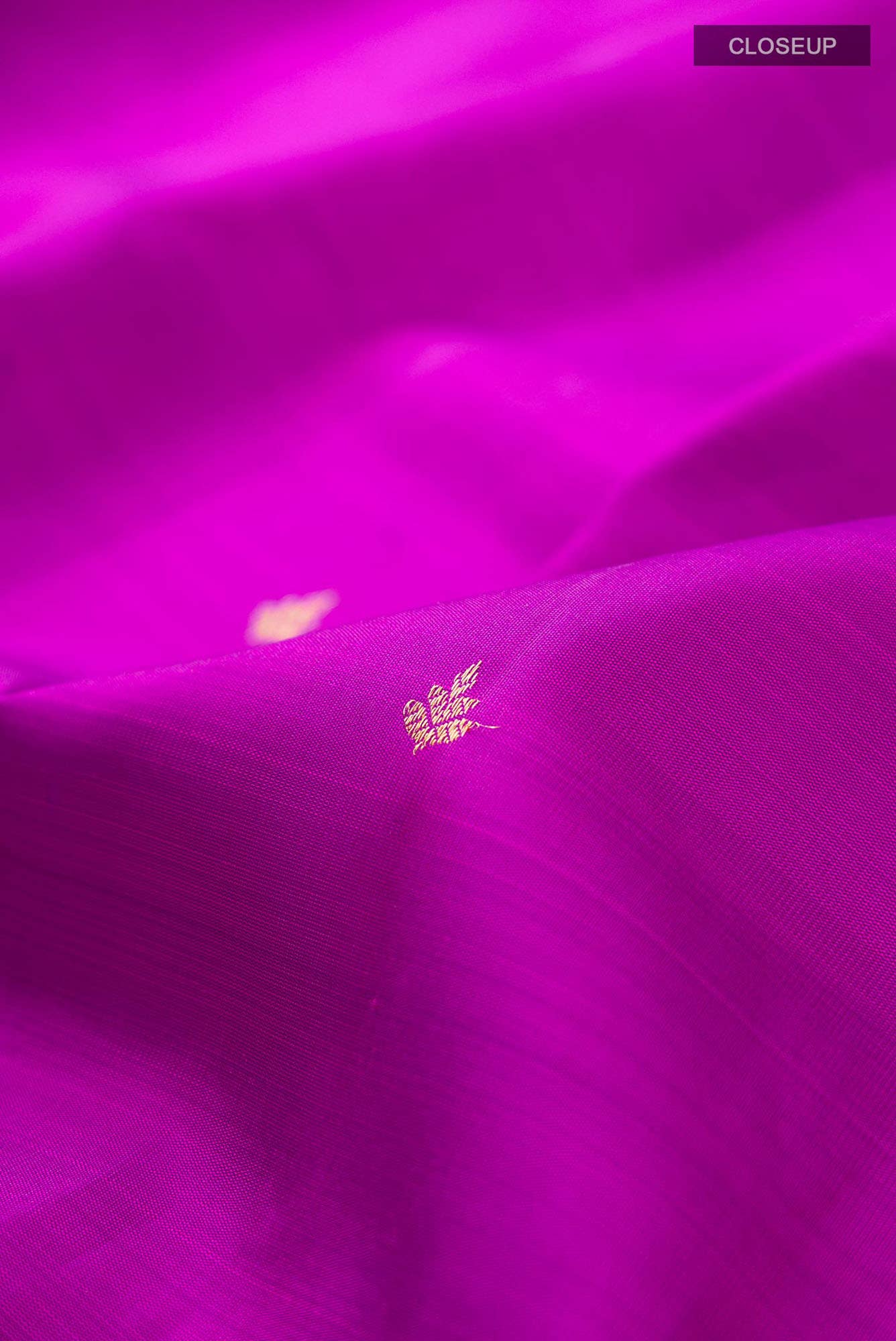 Pure Silk Pure Zari Purple Kanchipuram Saree