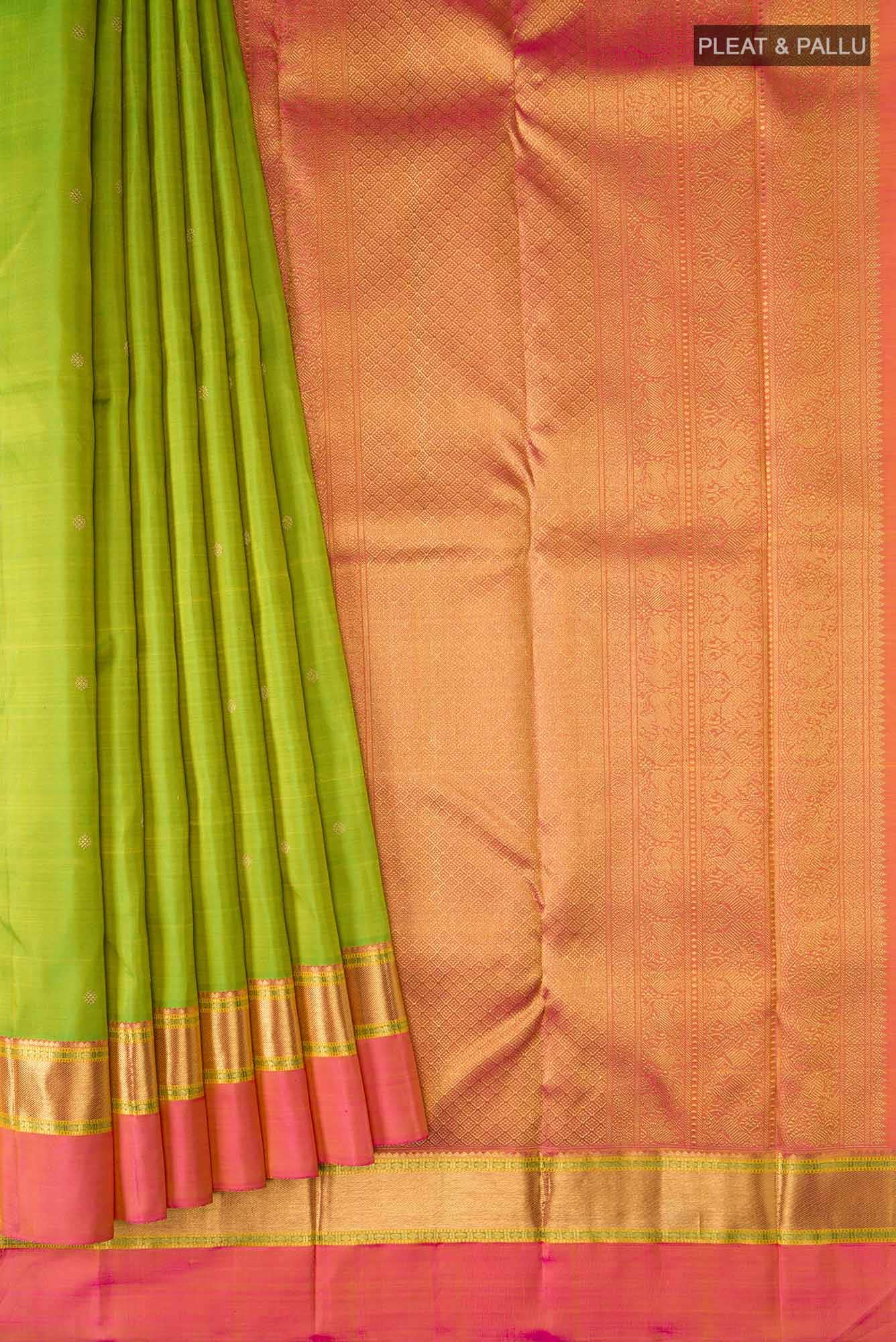 Green Kanchipuram Silk Saree