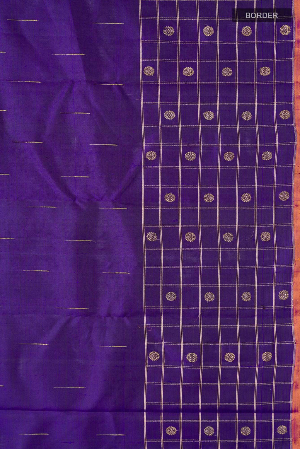 Blue Kanchipuram Silk Saree