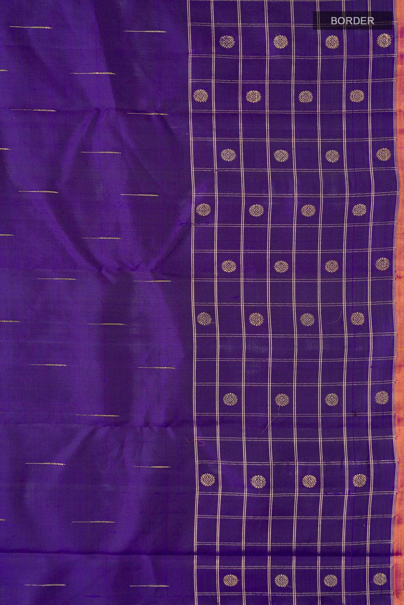 Blue Kanchipuram Silk Saree