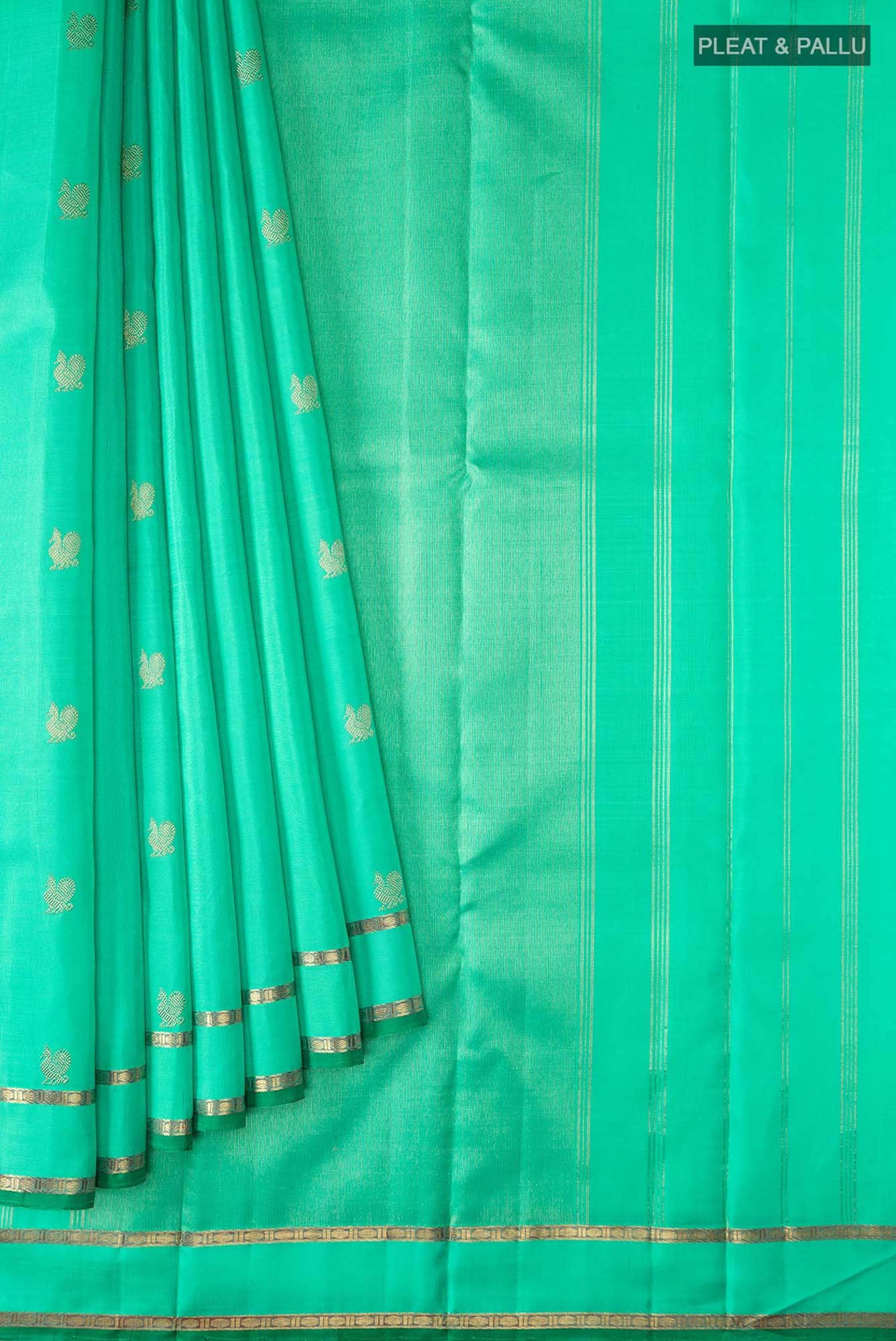 Green Kanchipuram Silk Saree