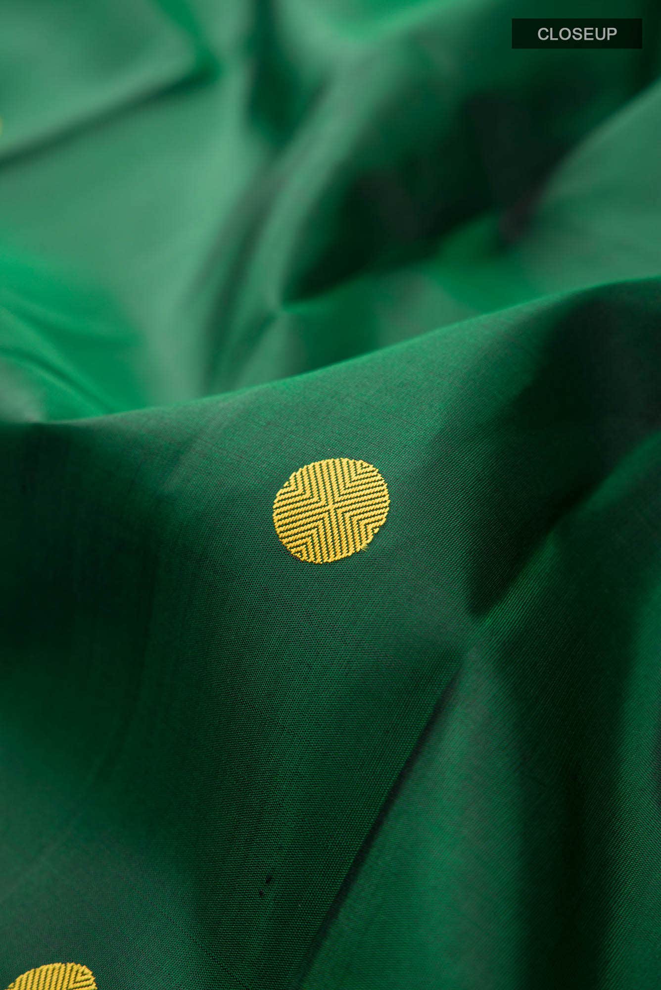 Green Kanchipuram Saree