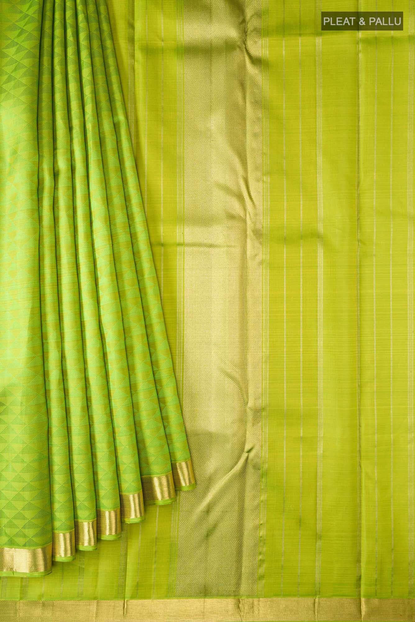 Green Kanchipuram Silk Saree