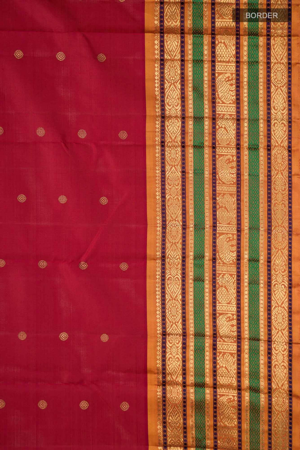 Pure Silk Pure Zari Pink Kanchipuram Saree