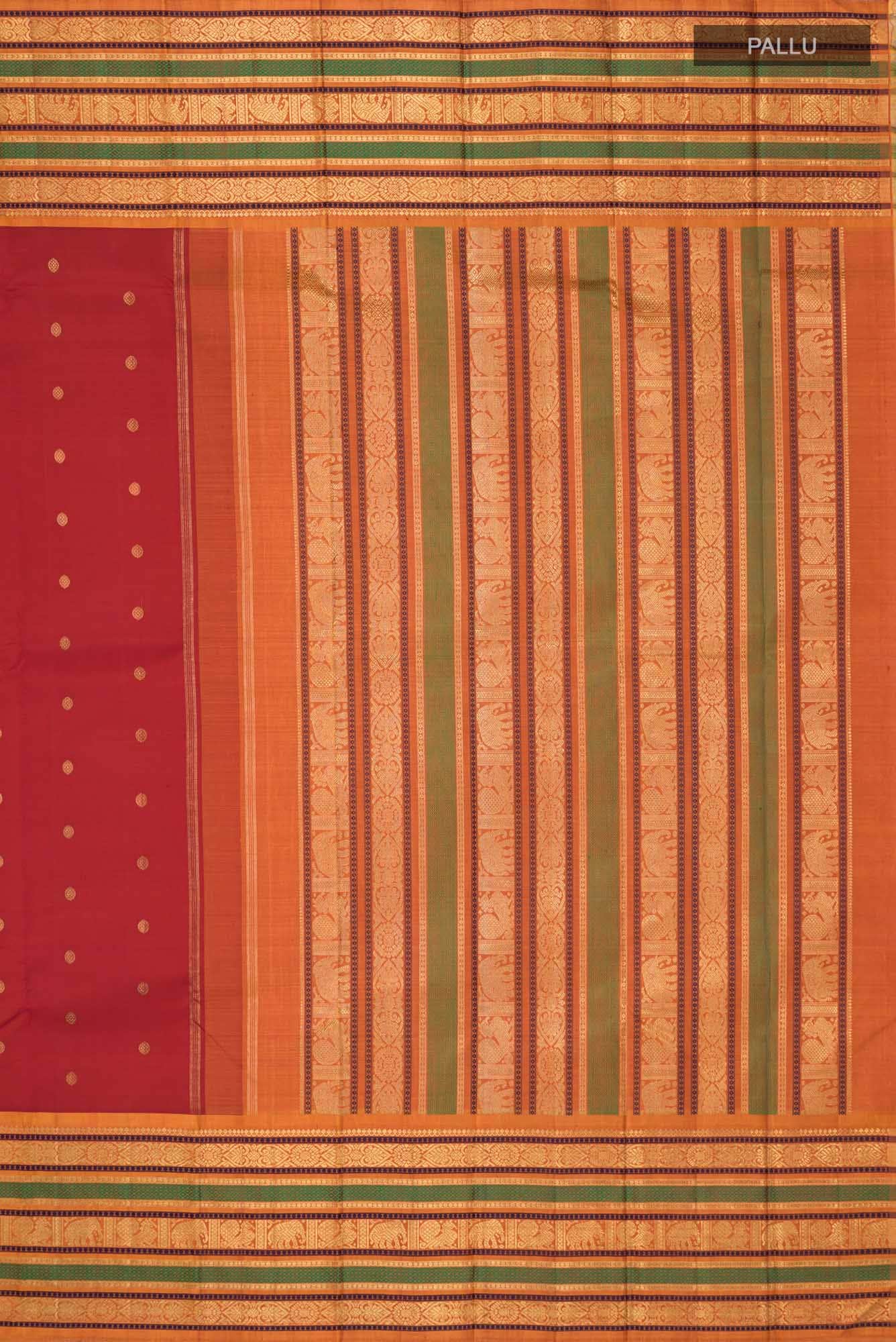 Pure Silk Pure Zari Pink Kanchipuram Saree