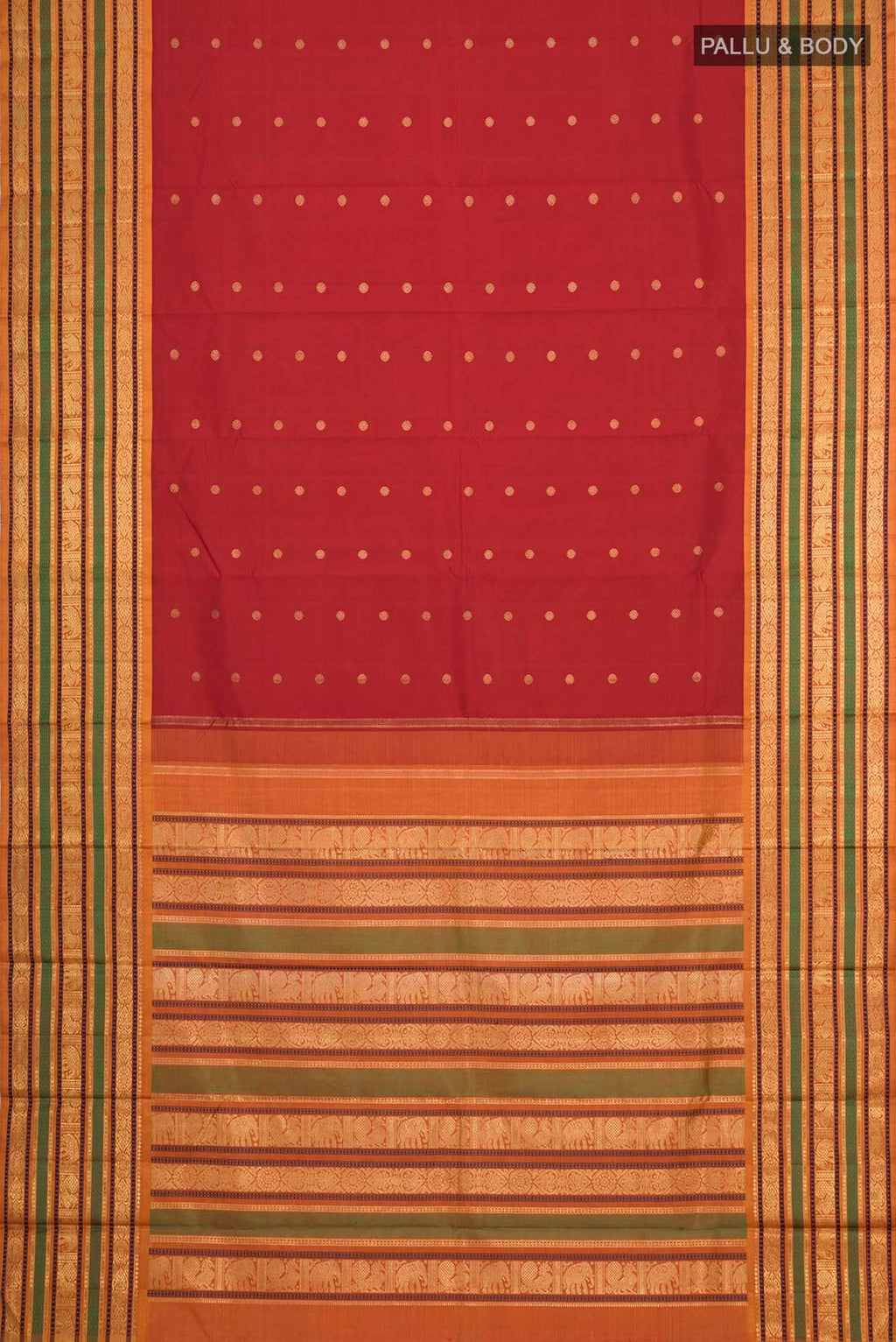 Pure Silk Pure Zari Pink Kanchipuram Saree