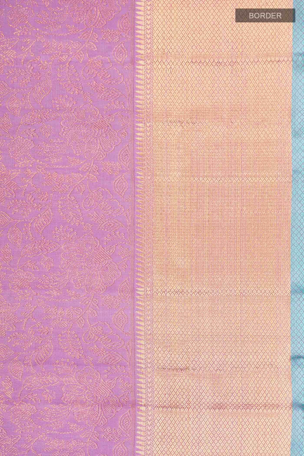 Pink Kanchipuram Silk Saree