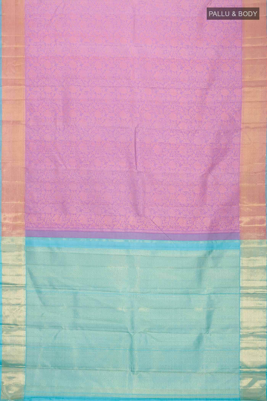 Pink Kanchipuram Silk Saree