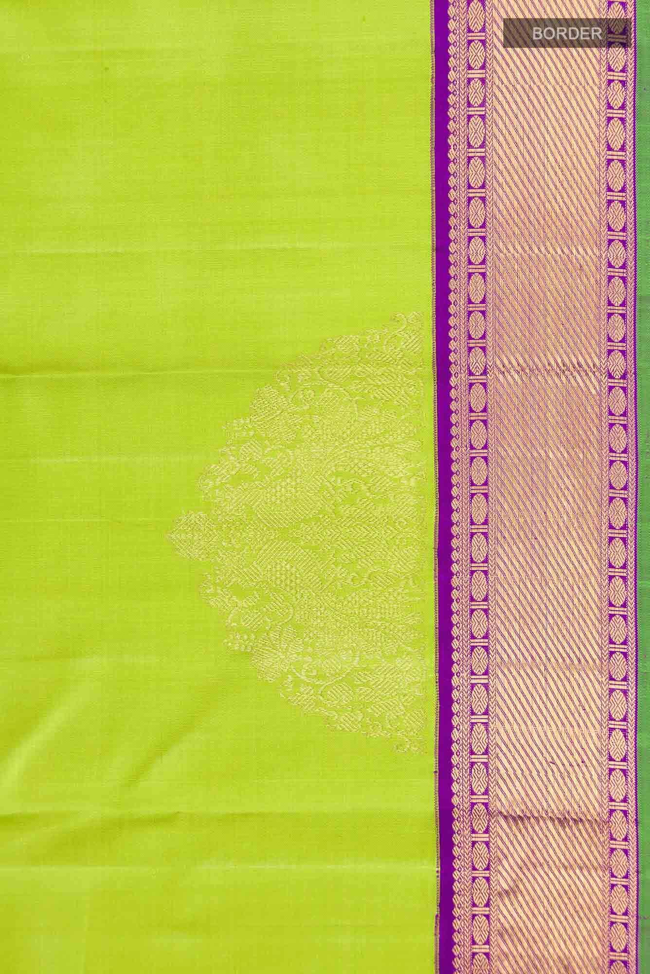 Green Kanchipuram Silk Saree