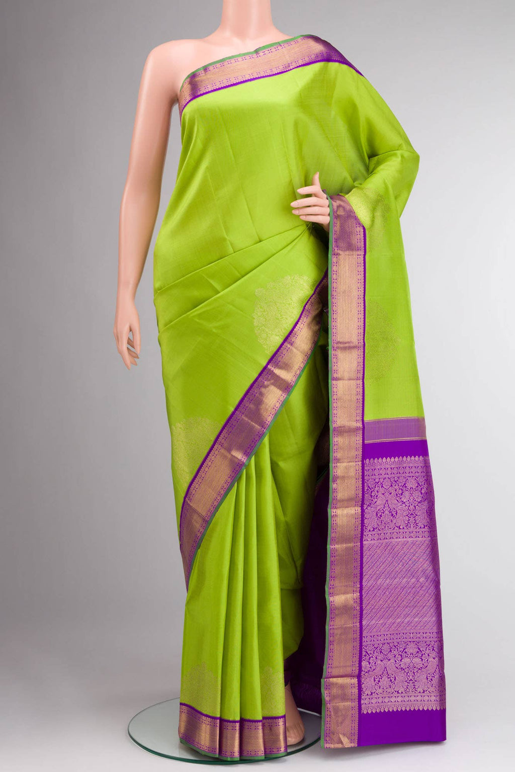 Green Kanchipuram Silk Saree