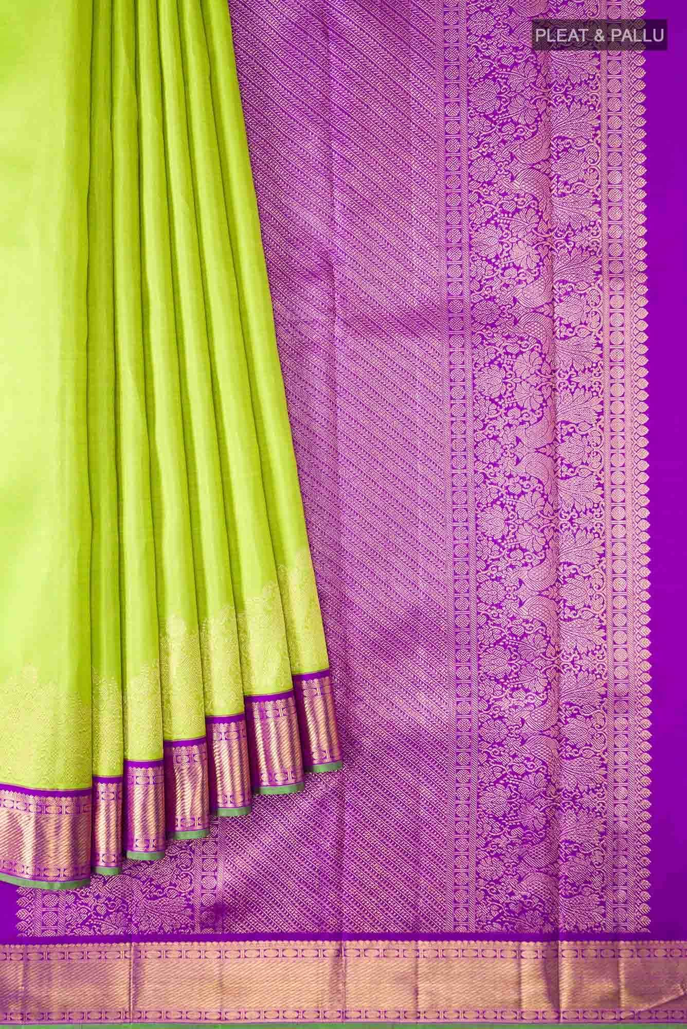 Green Kanchipuram Silk Saree