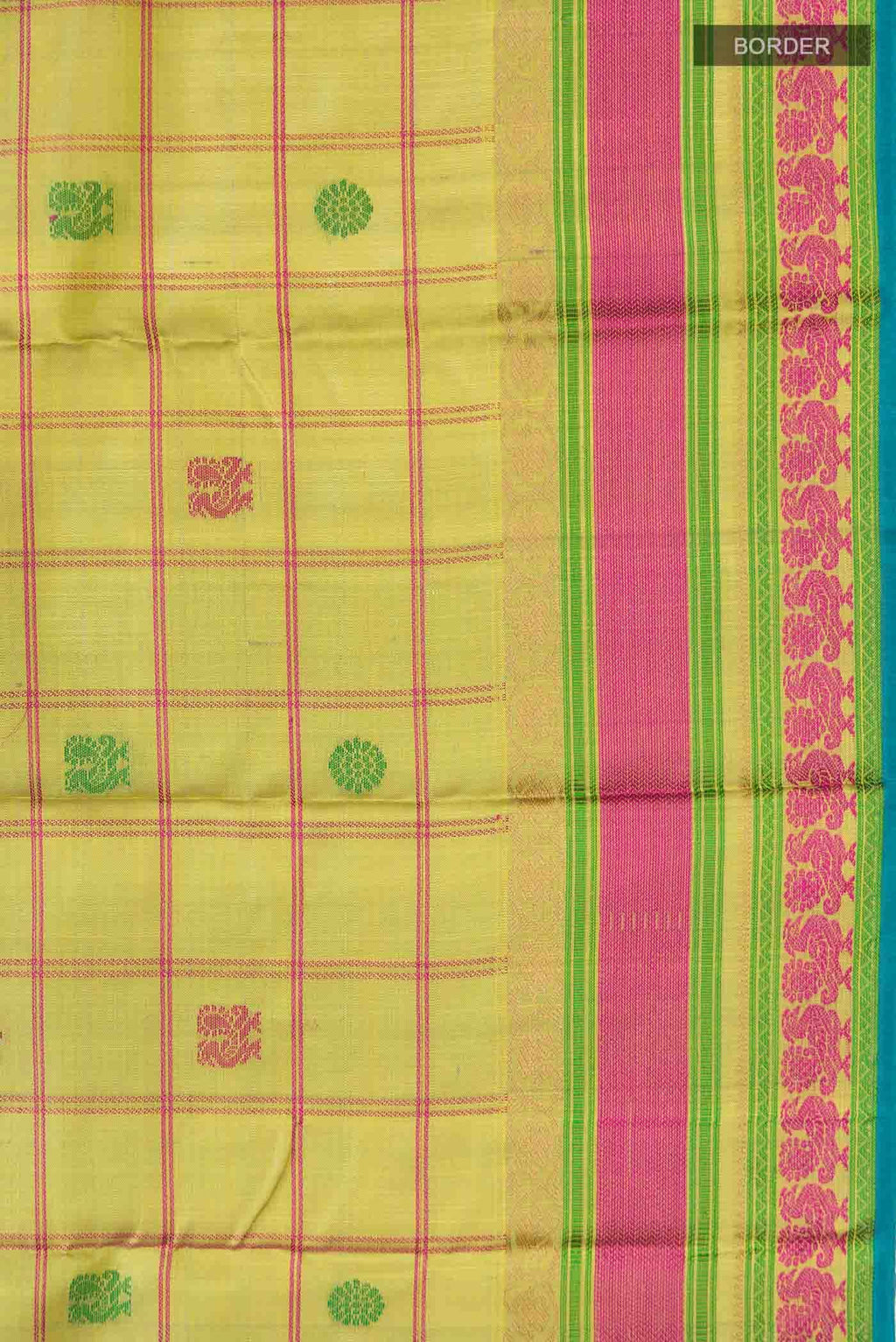 Green Kanchipuram Silk Saree