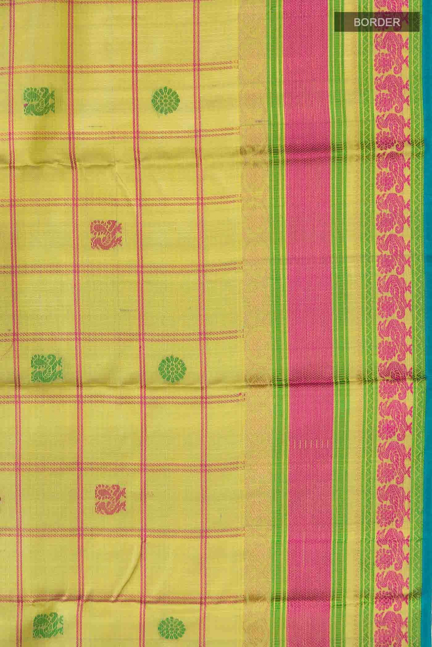 Green Kanchipuram Silk Saree