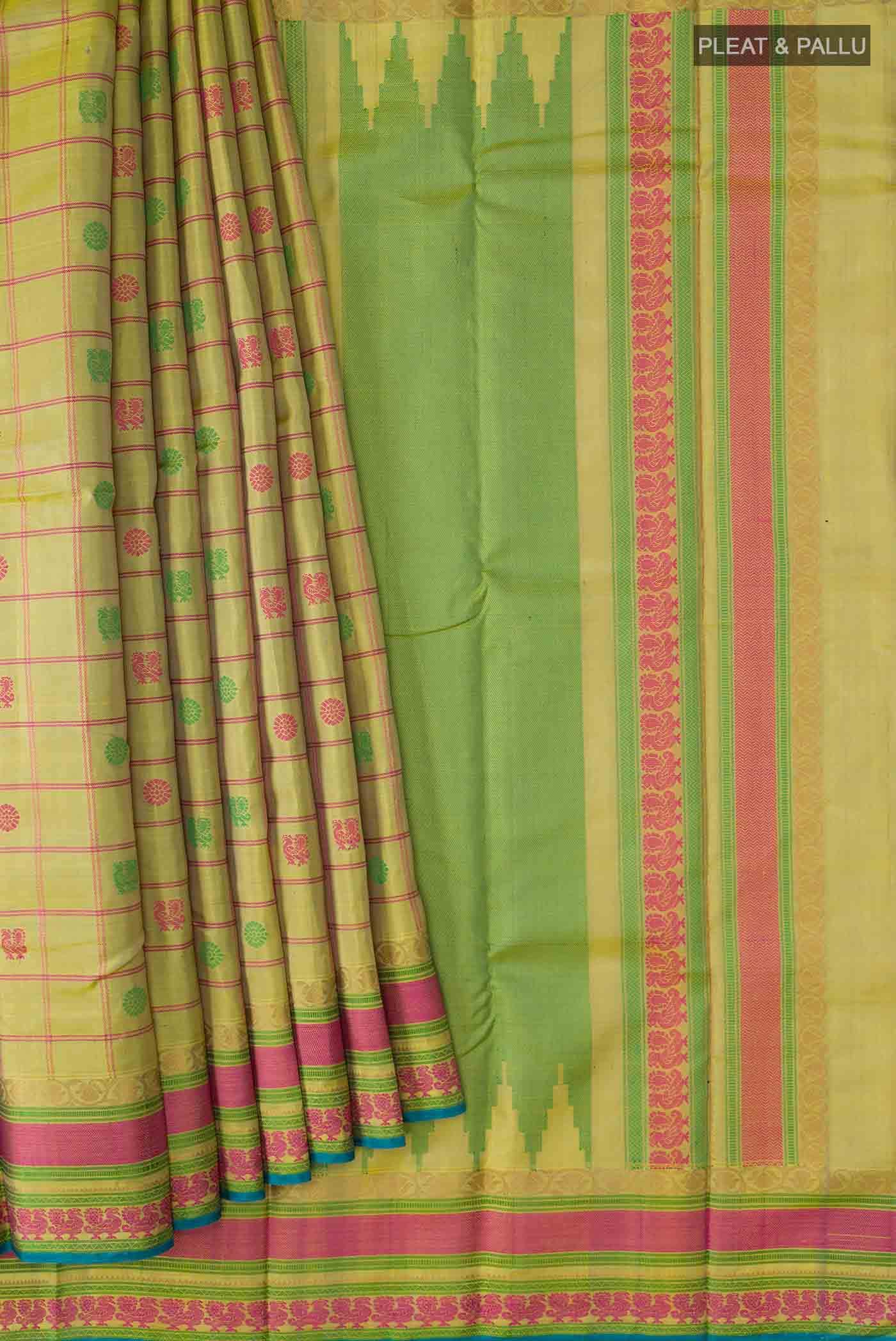 Green Kanchipuram Silk Saree