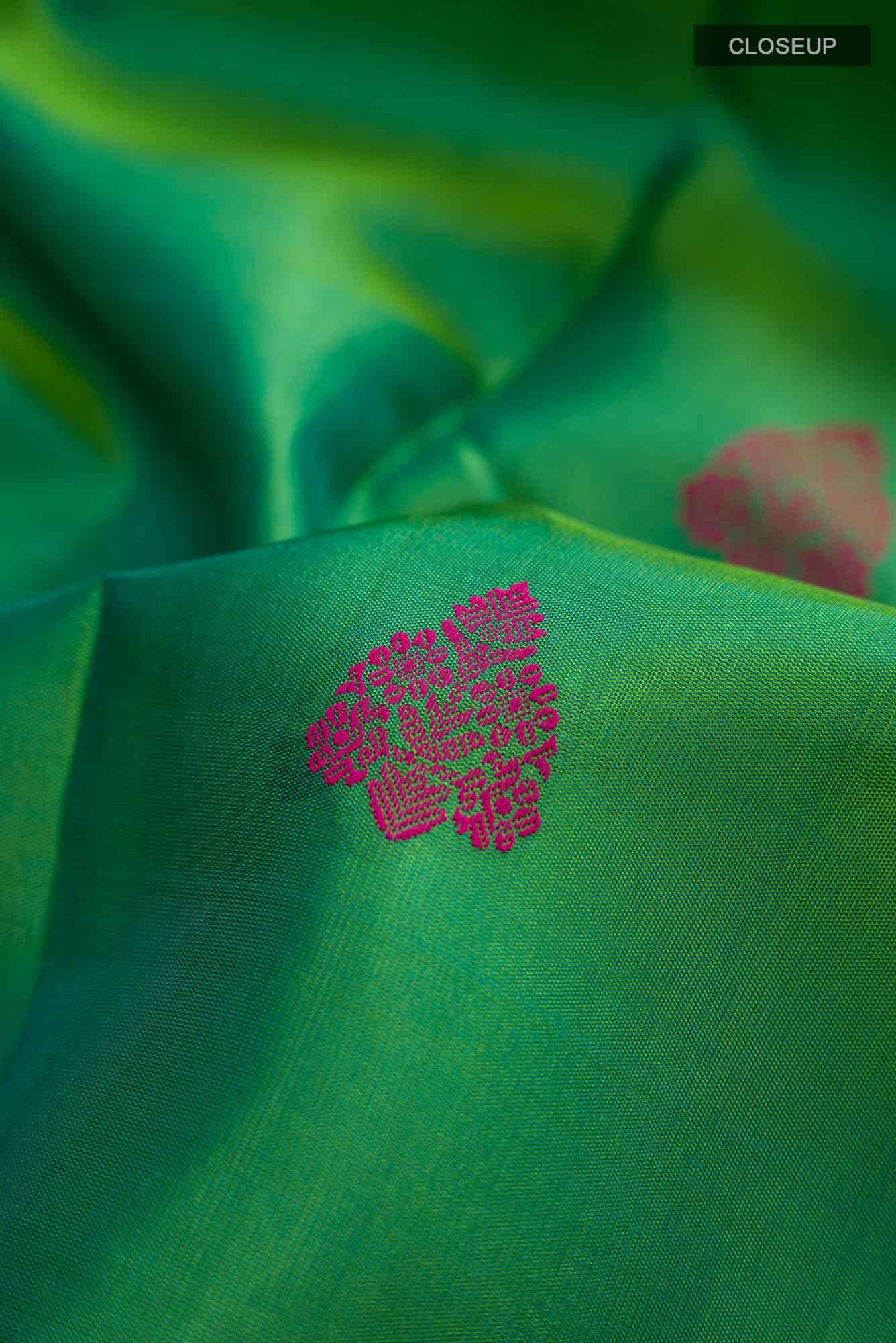 Green Kanchipuram Silk Saree
