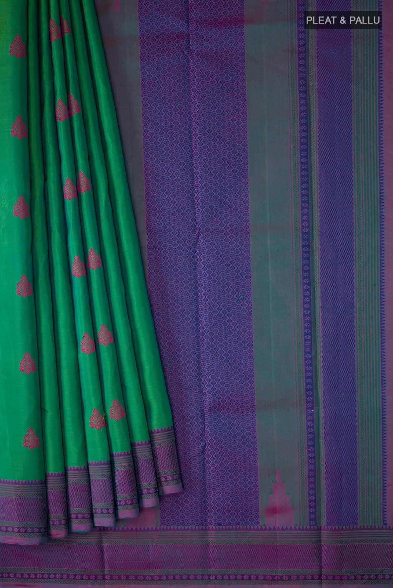 Green Kanchipuram Silk Saree
