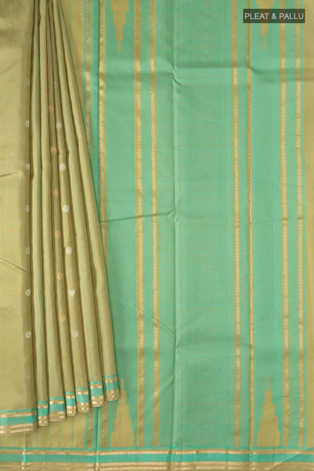 Green Kanchipuram Silk Saree