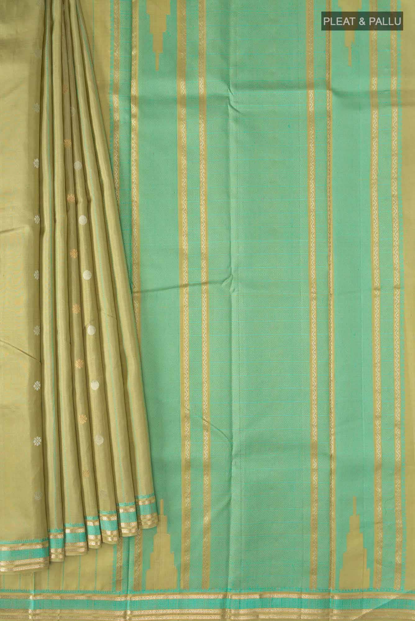 Green Kanchipuram Silk Saree