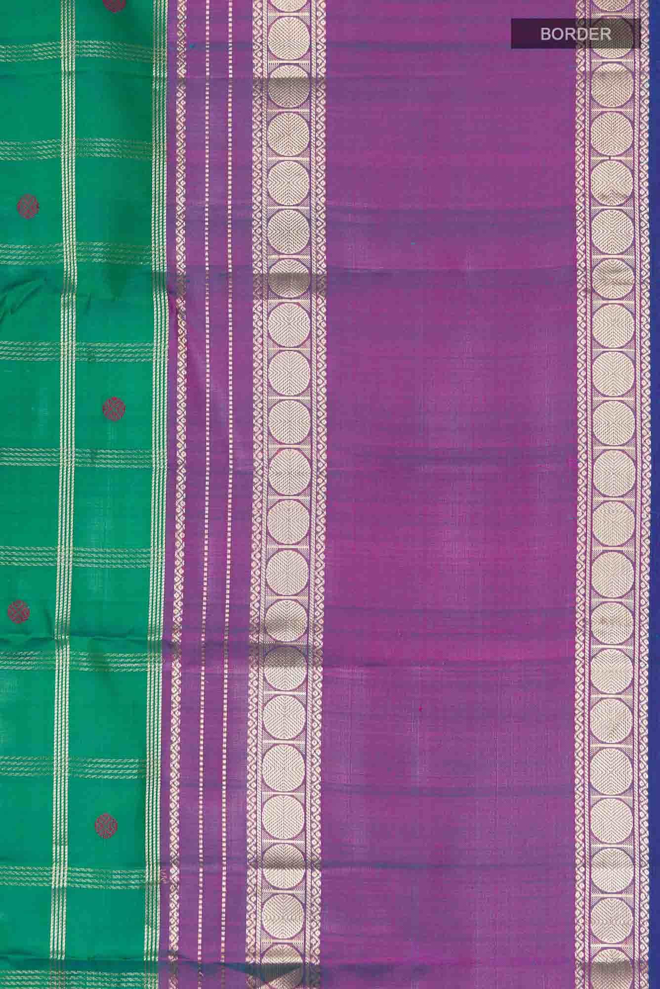 Green Kanchipuram Silk Saree