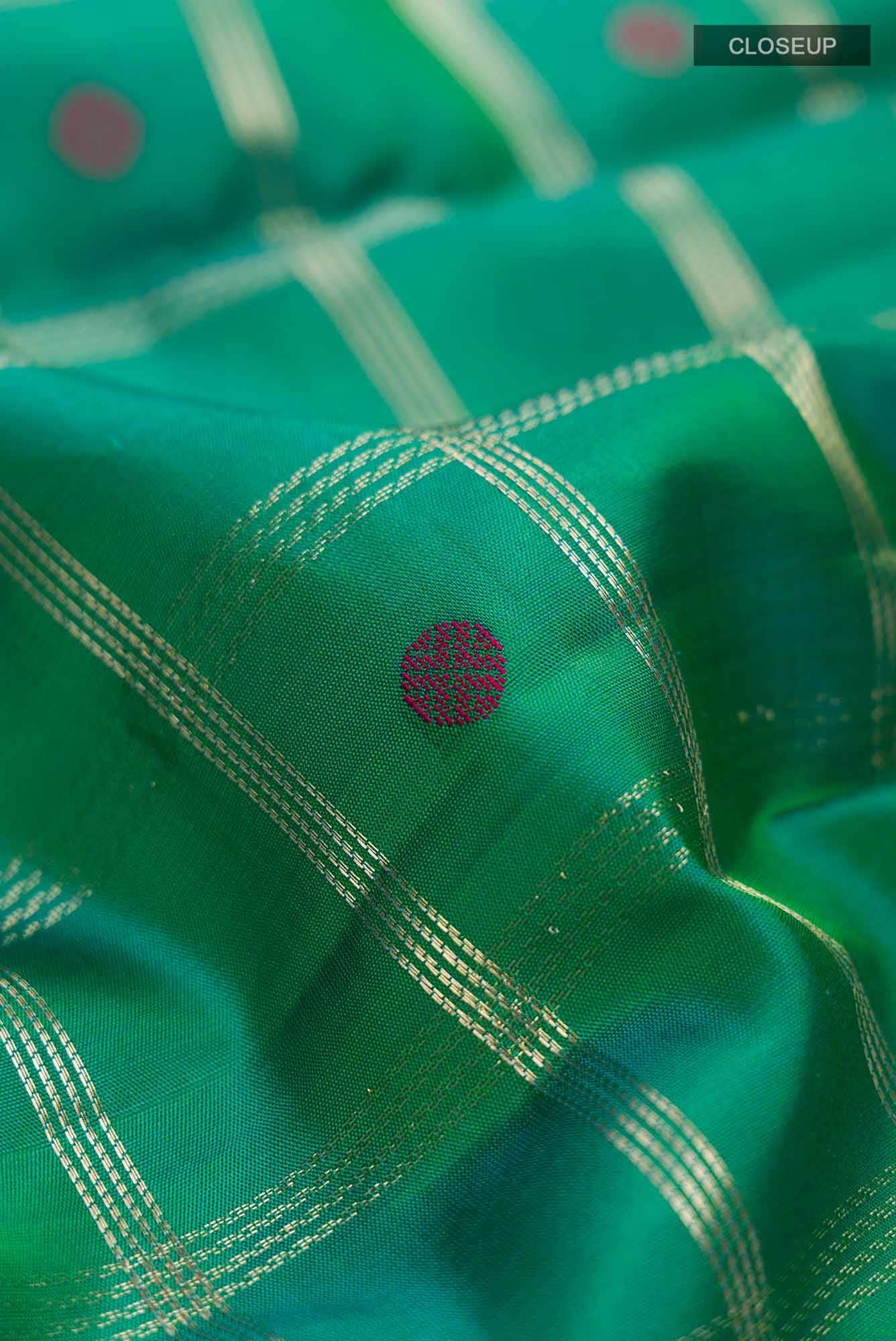 Green Kanchipuram Silk Saree