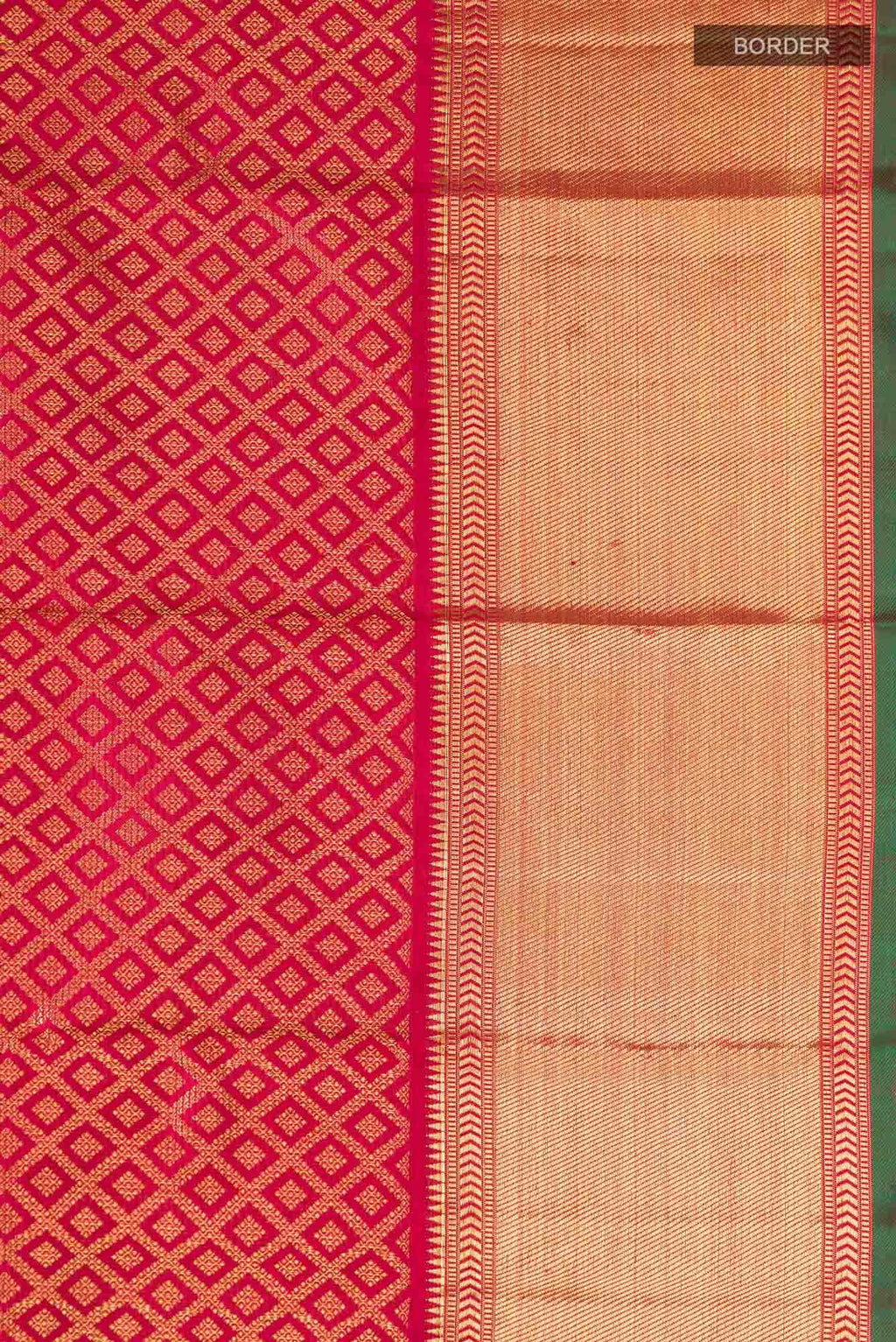 Pure Silk Pure Zari Red Kanchipuram Saree