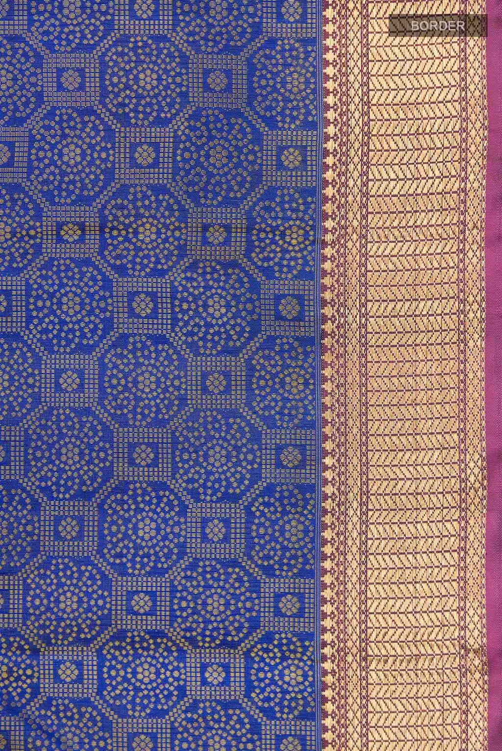 Pure Silk Pure Zari Multi Kanchipuram Saree
