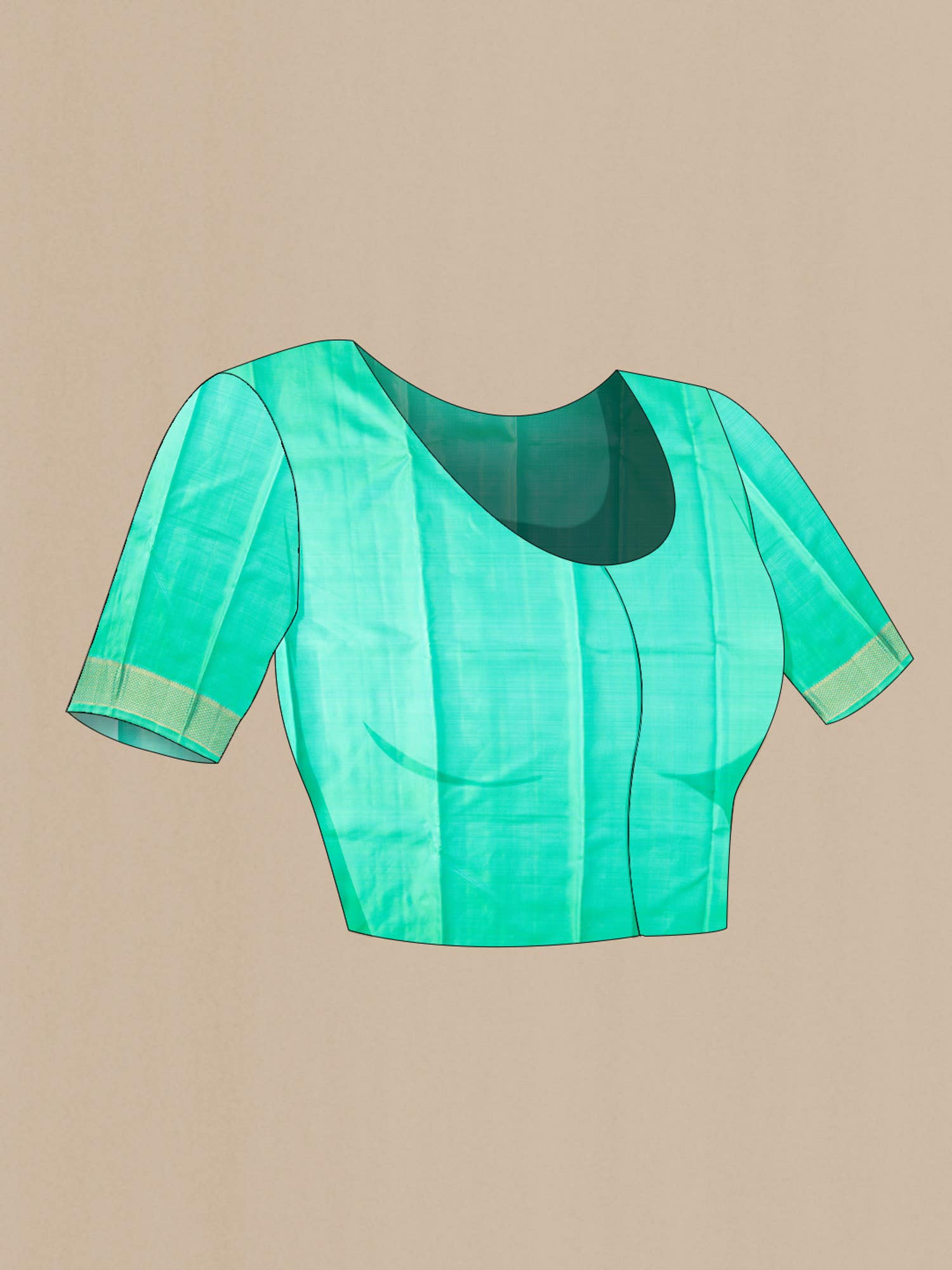 Green Kanchipuram Silk Saree