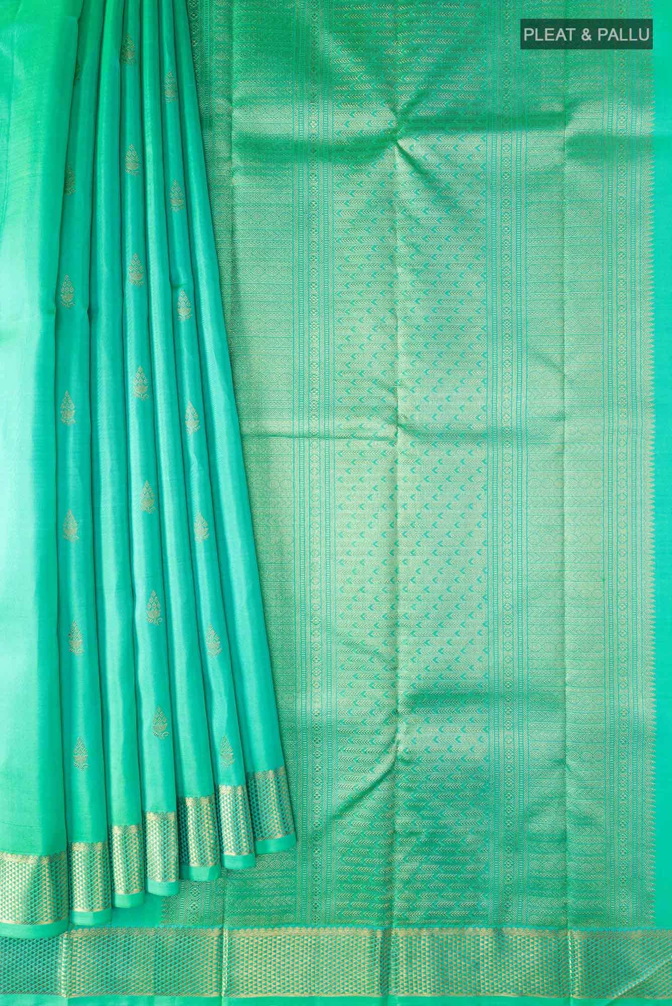 Green Kanchipuram Silk Saree