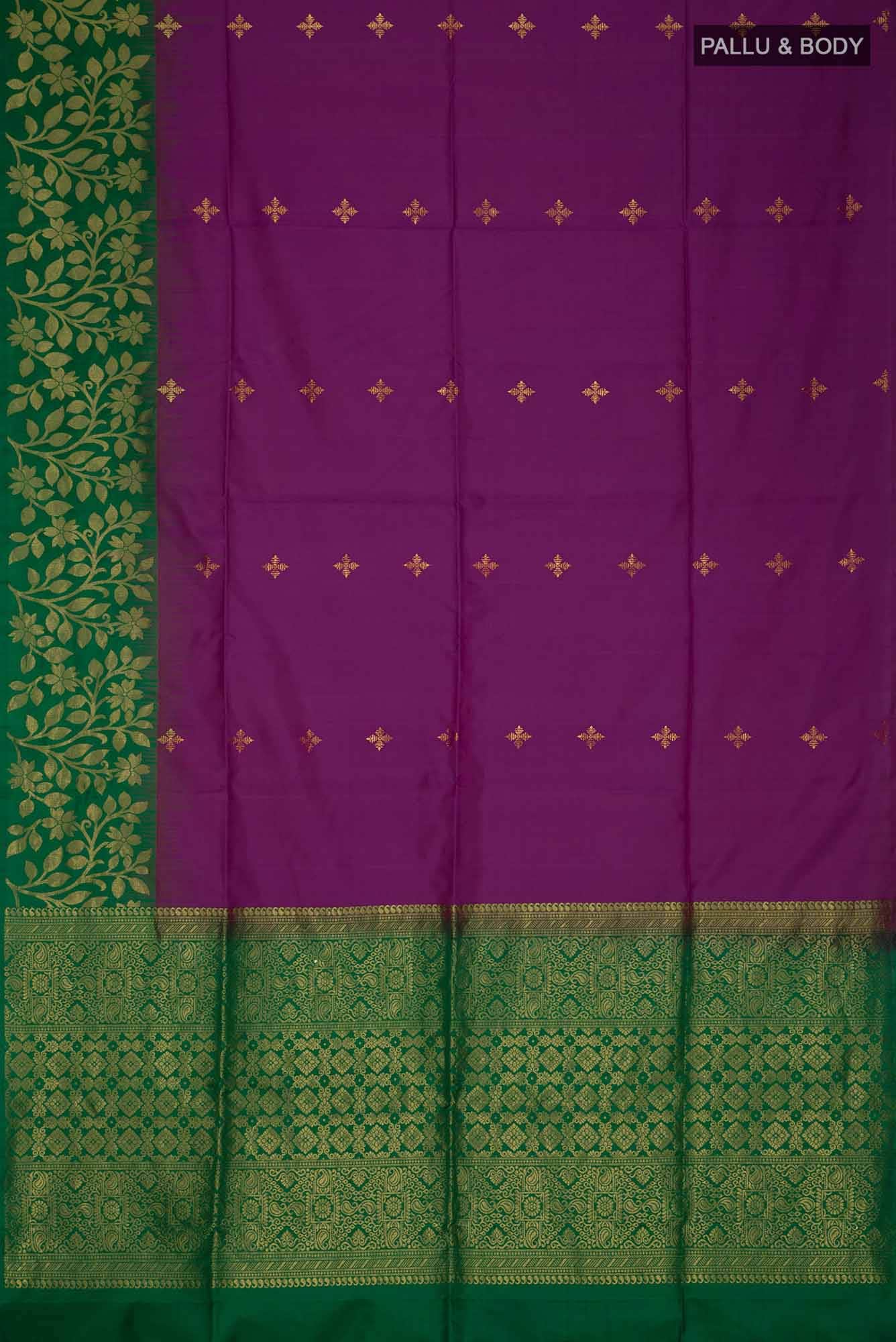 Purple Soft Silk Saree