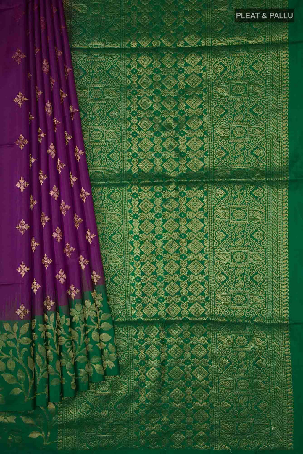 Purple Soft Silk Saree
