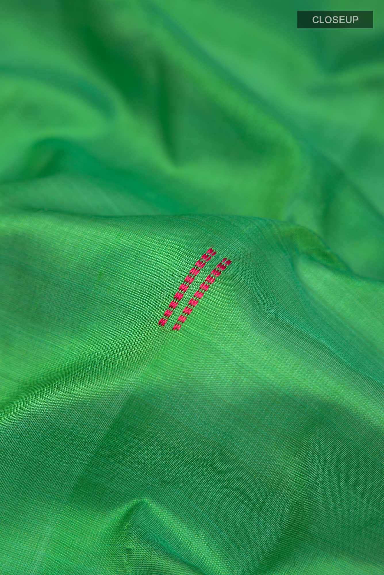 Green Kanchipuram Silk Saree