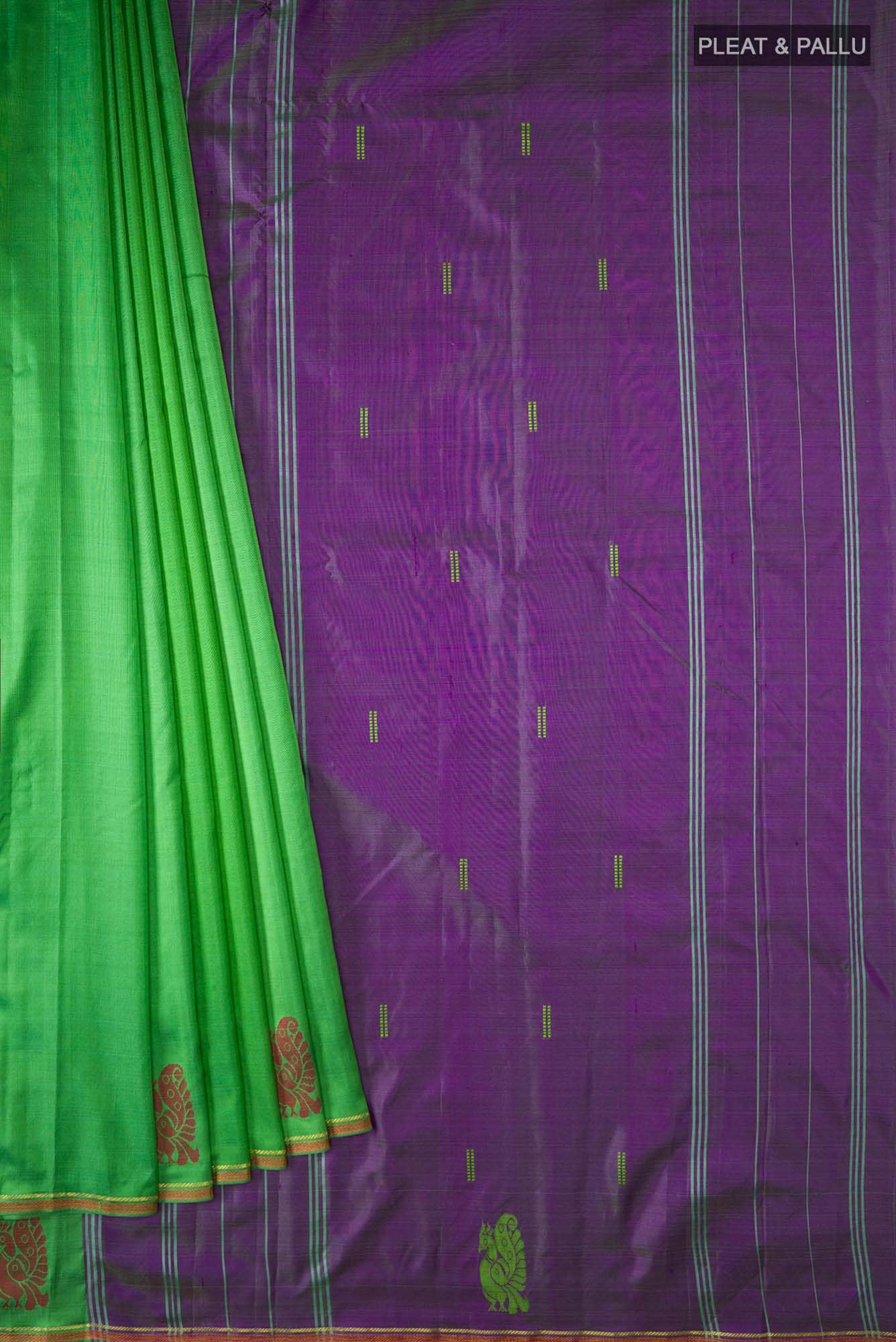 Green Kanchipuram Silk Saree