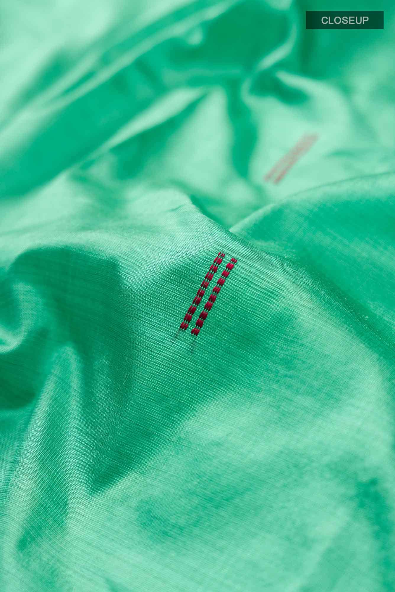 Green Kanchipuram Silk Saree