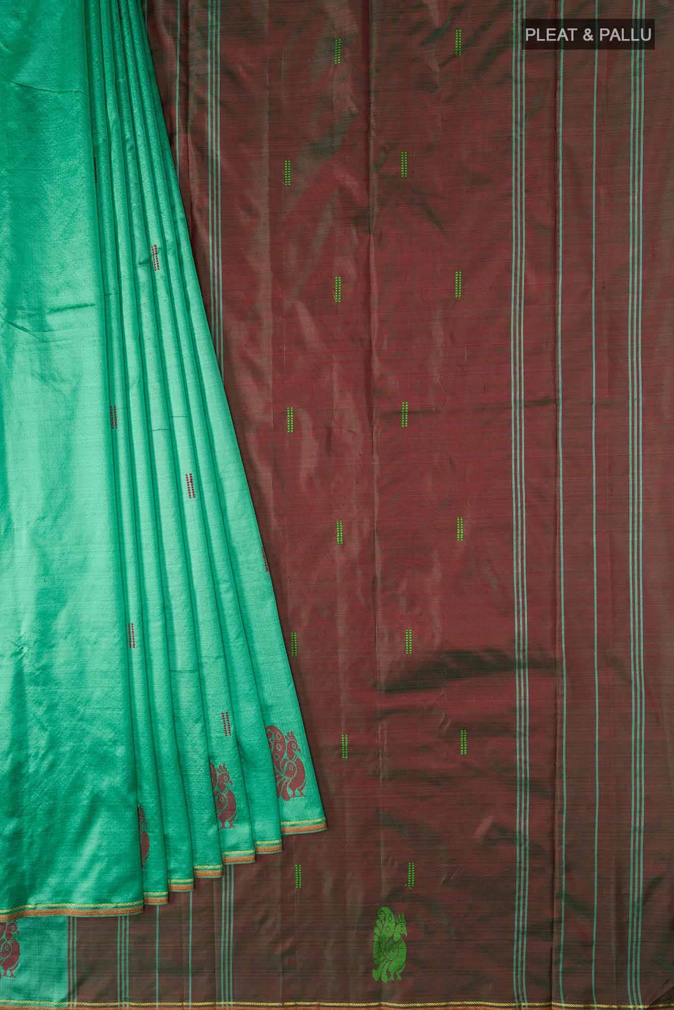 Green Kanchipuram Silk Saree