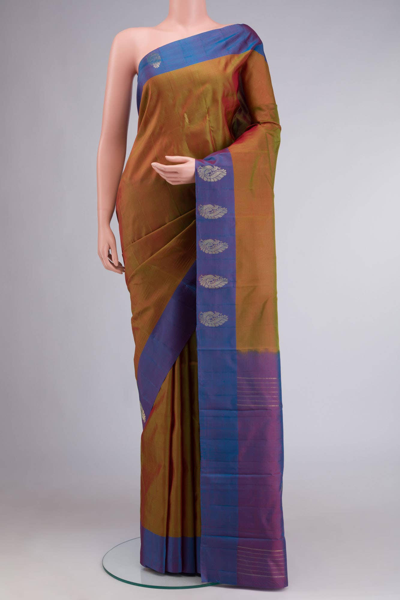 Green Kanchipuram Silk Saree