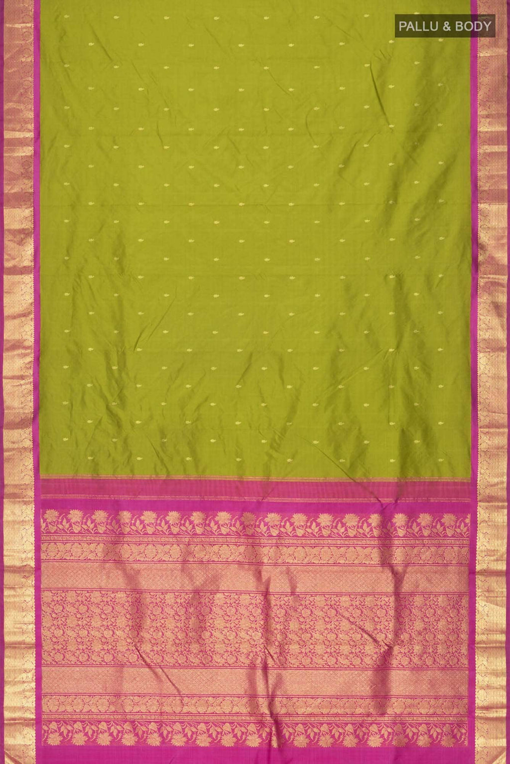 Green Kanchipuram Silk Saree