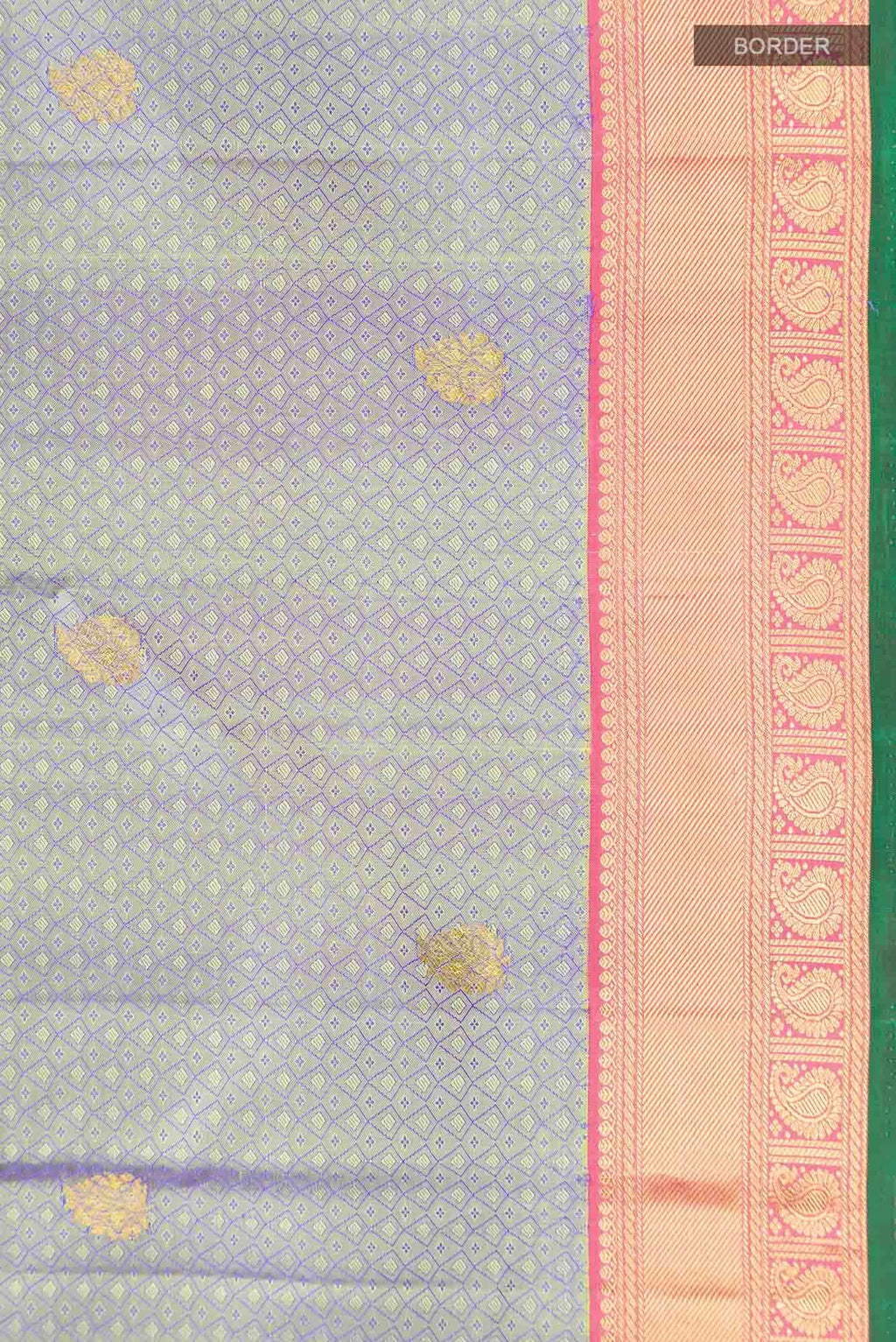Blue Kanchipuram Silk Saree