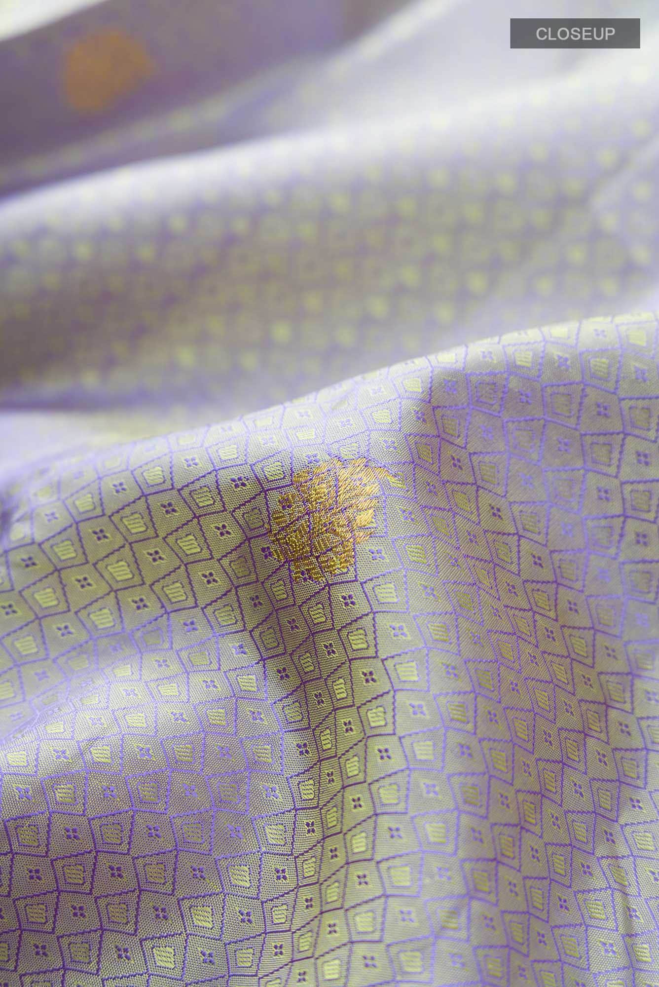 Blue Kanchipuram Silk Saree
