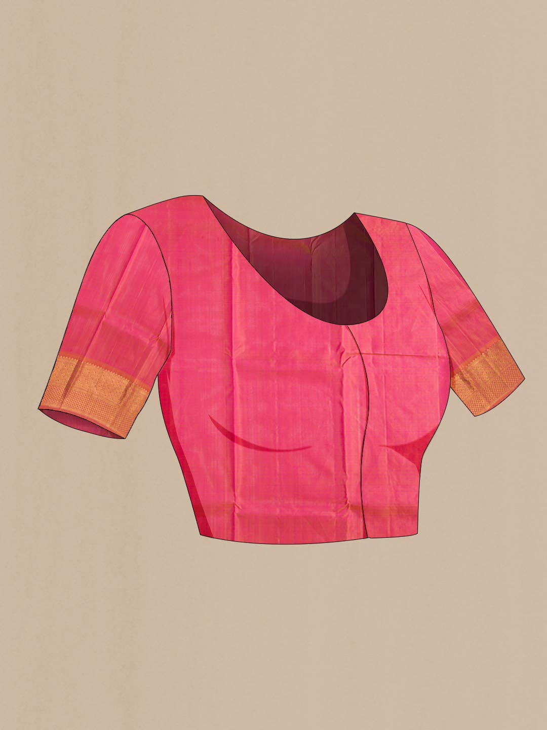 Purple Kanchipuram Silk Saree