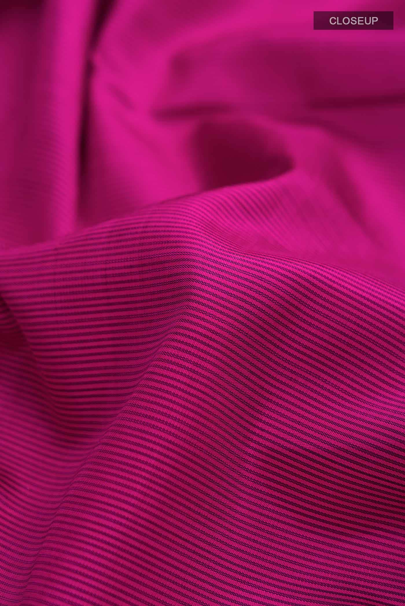 Purple Kanchipuram Silk Saree