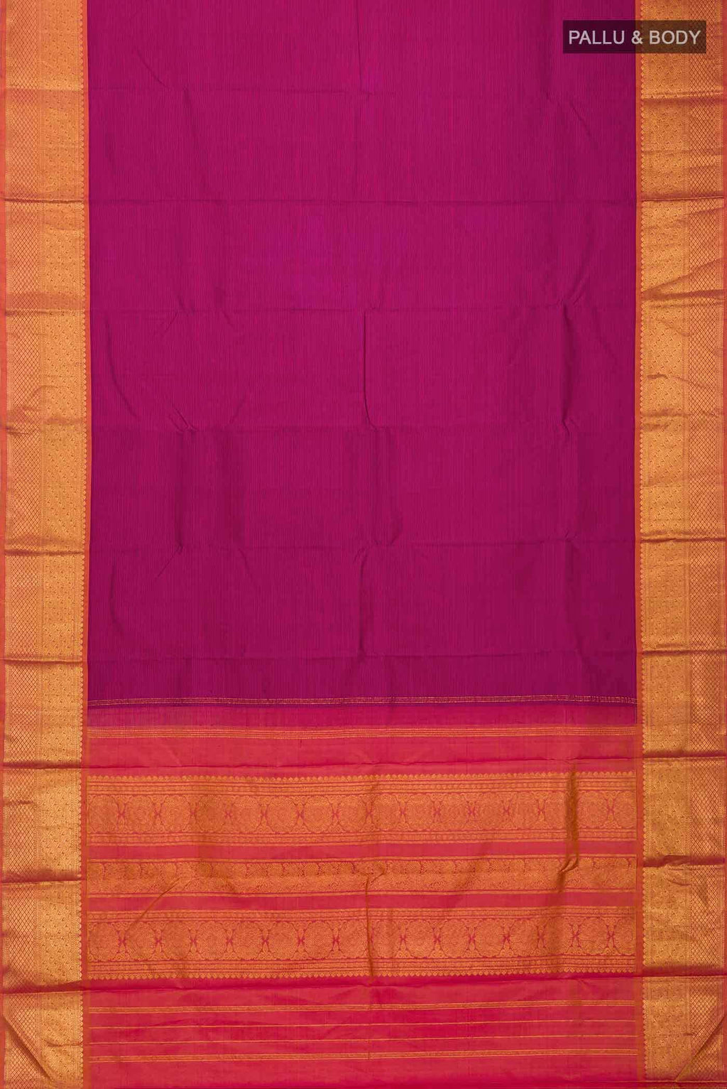 Purple Kanchipuram Silk Saree