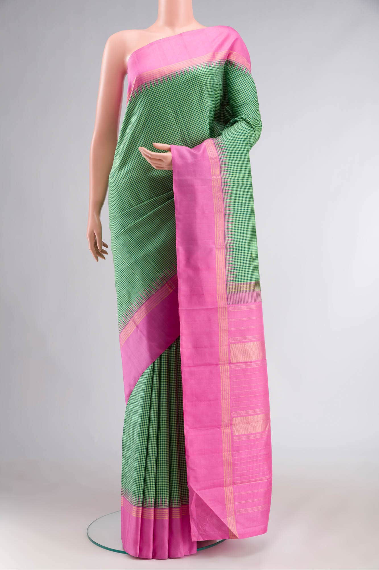 Green Kanchipuram Silk Saree