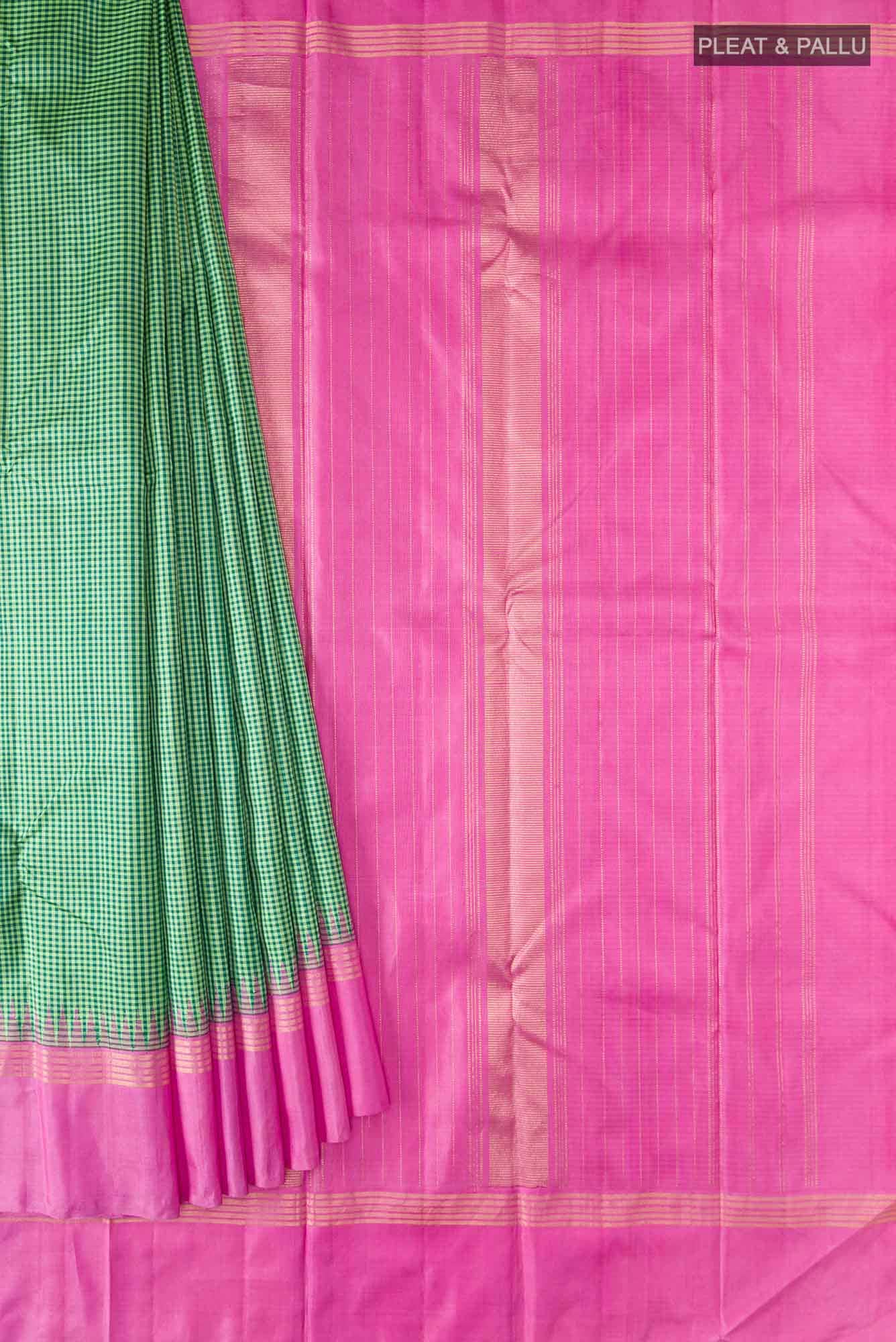 Green Kanchipuram Silk Saree