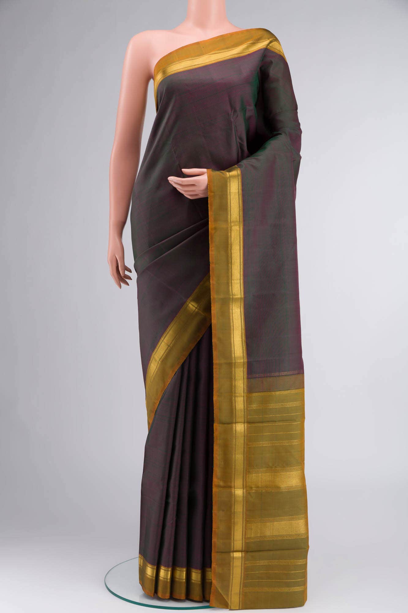 Green Kanchipuram Silk Saree