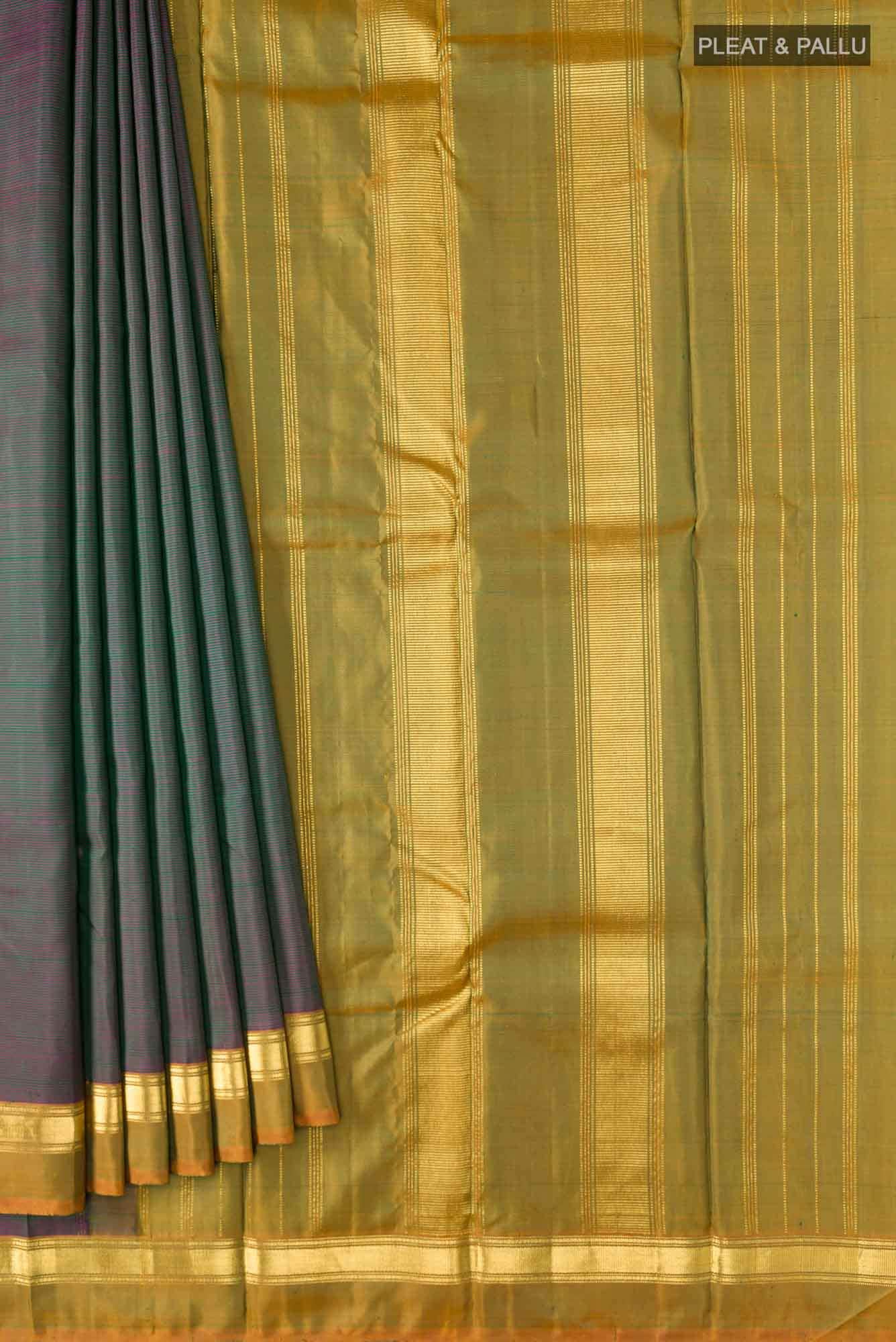 Green Kanchipuram Silk Saree