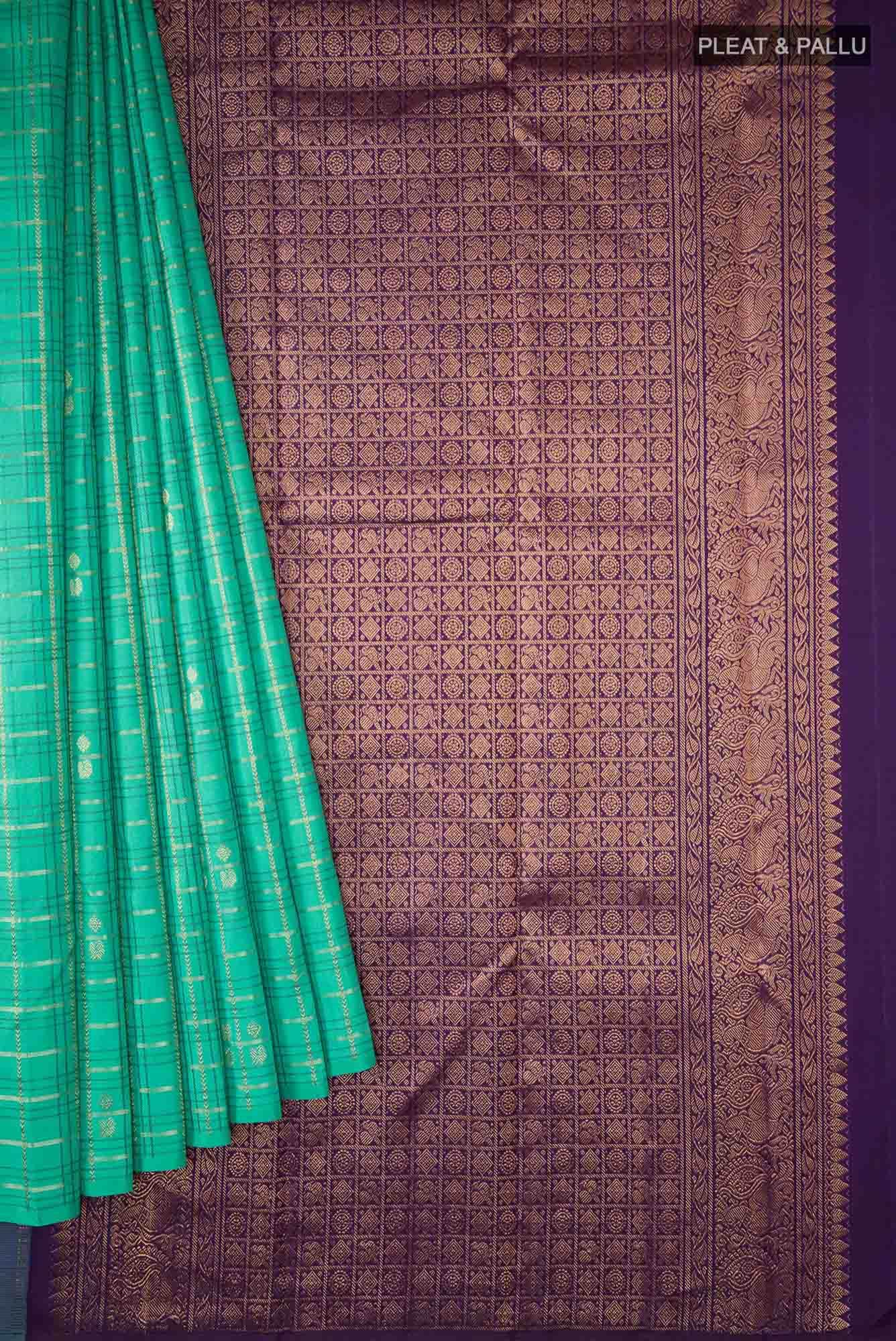 Green Kanchipuram Silk Saree