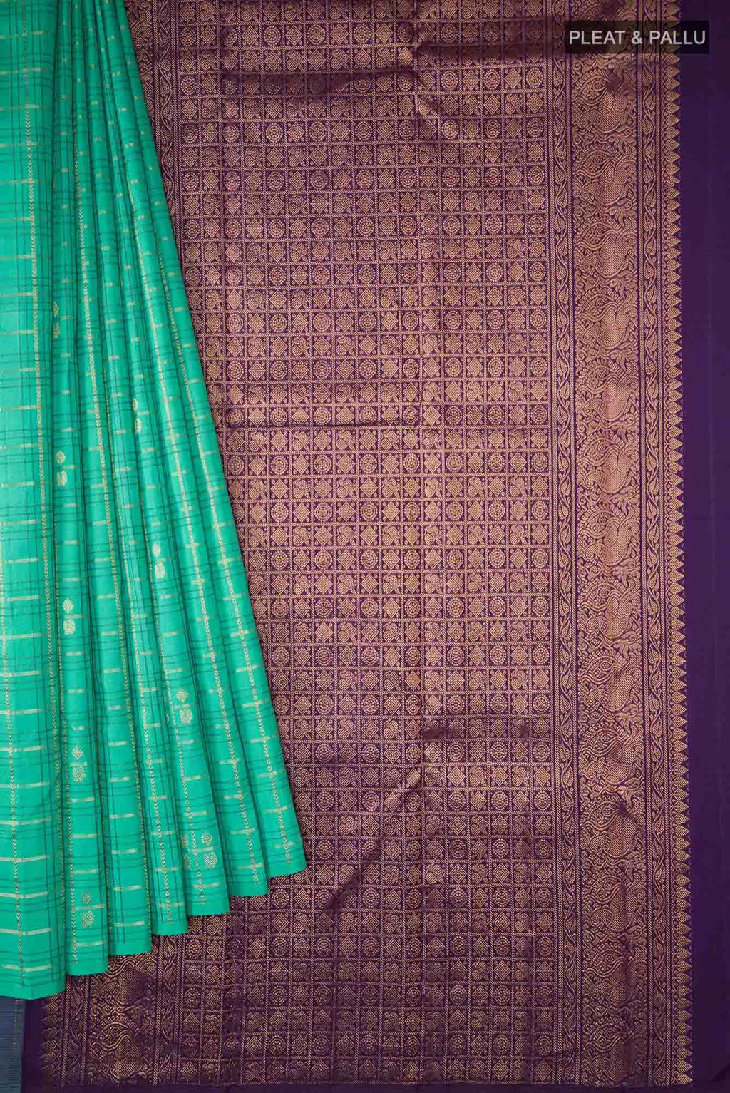 Green Kanchipuram Silk Saree
