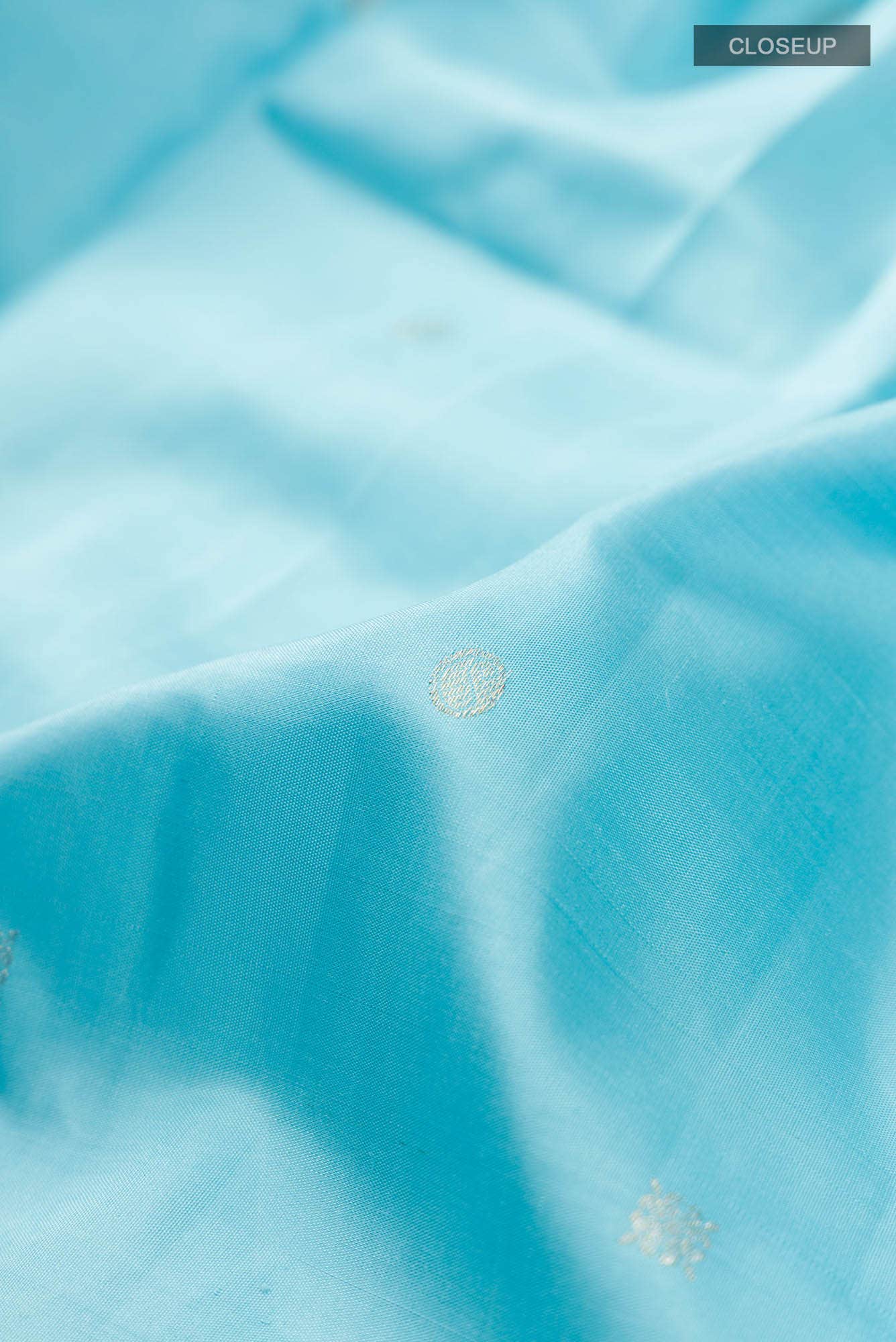 Blue Kanchipuram Silk Saree