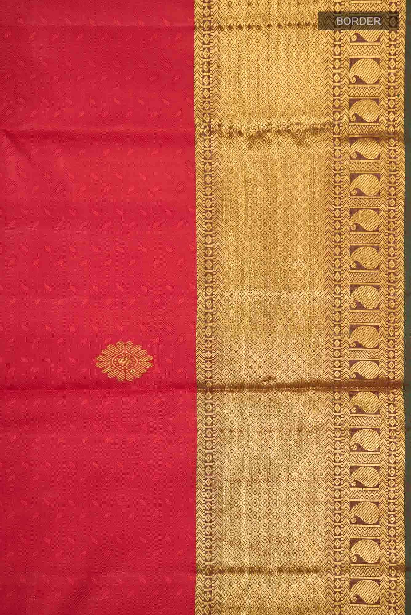Red Kanchipuram Silk Saree