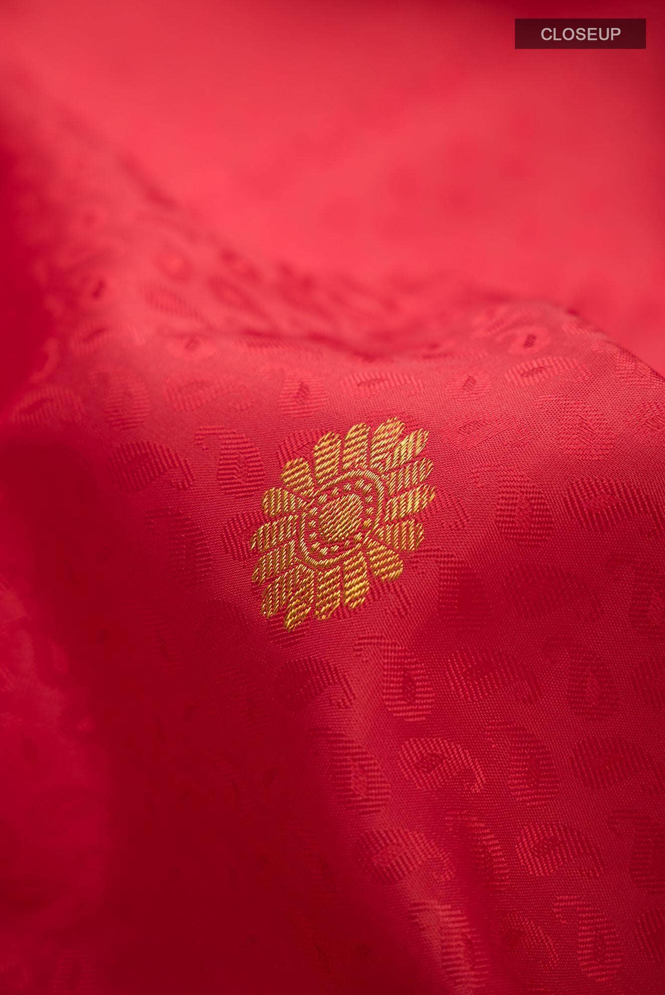 Red Kanchipuram Silk Saree